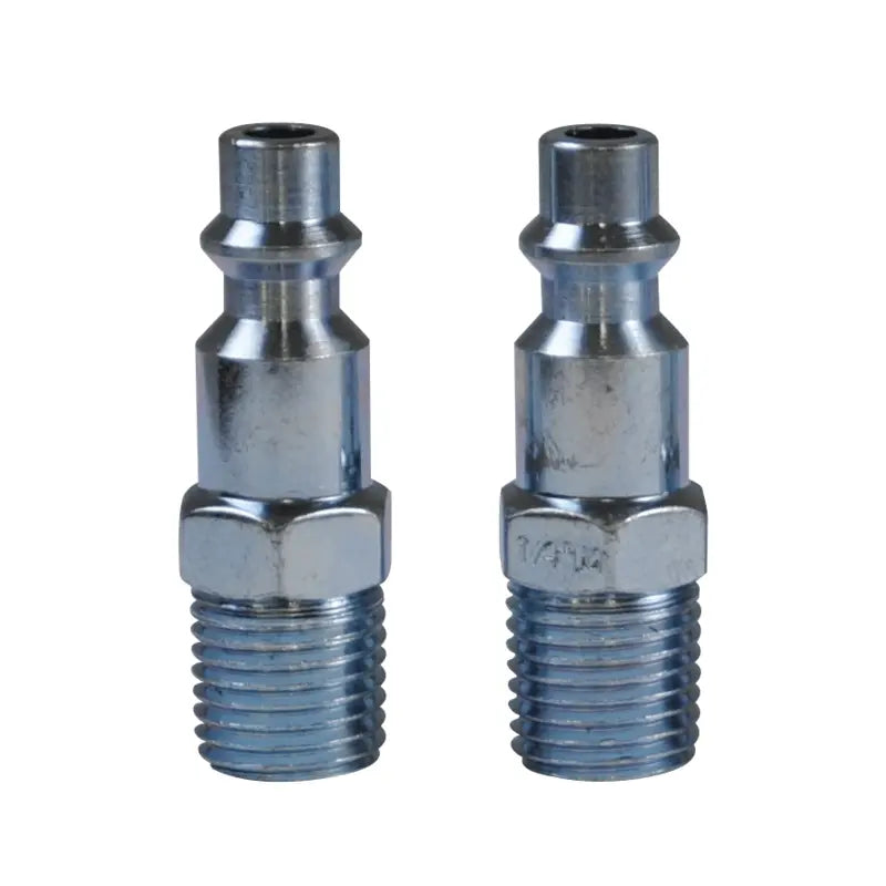 2 Piece 1/4" MNPT Industrial 'M' Style Plug Kit