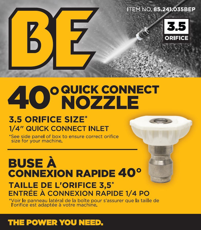 BUSE, Q/C 40 DEG-035 PKG