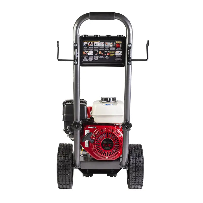 Nettoyeur haute pression à essence de 2 700 PSI - 3,0 GPM avec moteur Honda GX200 et pompe Comet Triplex