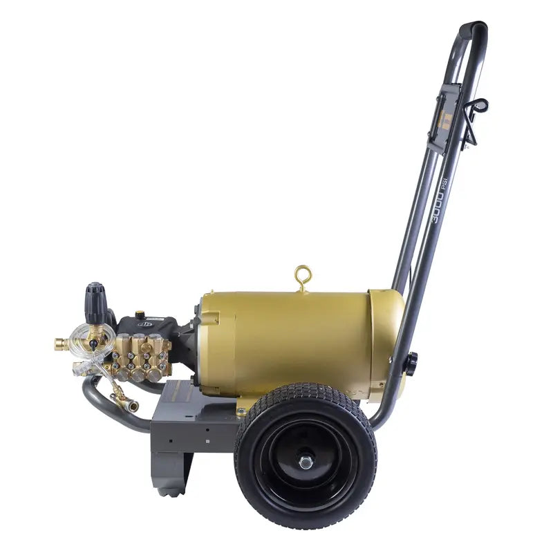 Nettoyeur haute pression électrique de 2 700 PSI - 3,5 GPM avec moteur Baldor et pompe AR Triplex