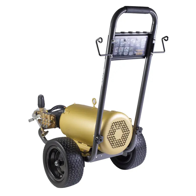 Nettoyeur haute pression électrique de 2 700 PSI - 3,5 GPM avec moteur Baldor et pompe AR Triplex