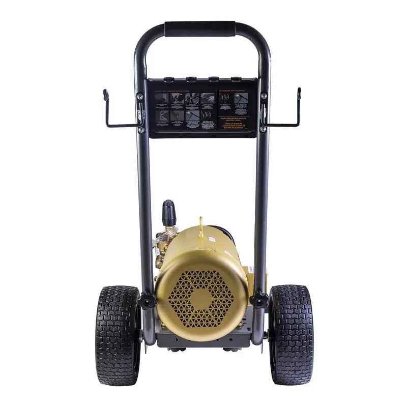 Nettoyeur haute pression électrique de 2 700 PSI - 3,5 GPM avec moteur Baldor et pompe AR Triplex