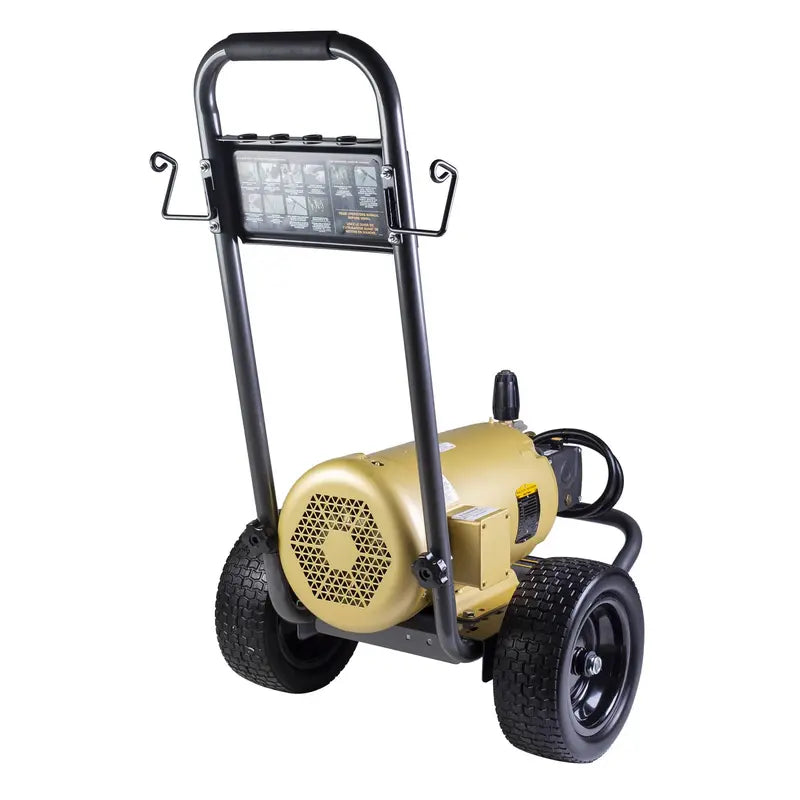 Nettoyeur haute pression électrique de 2 700 PSI - 3,5 GPM avec moteur Baldor et pompe AR Triplex