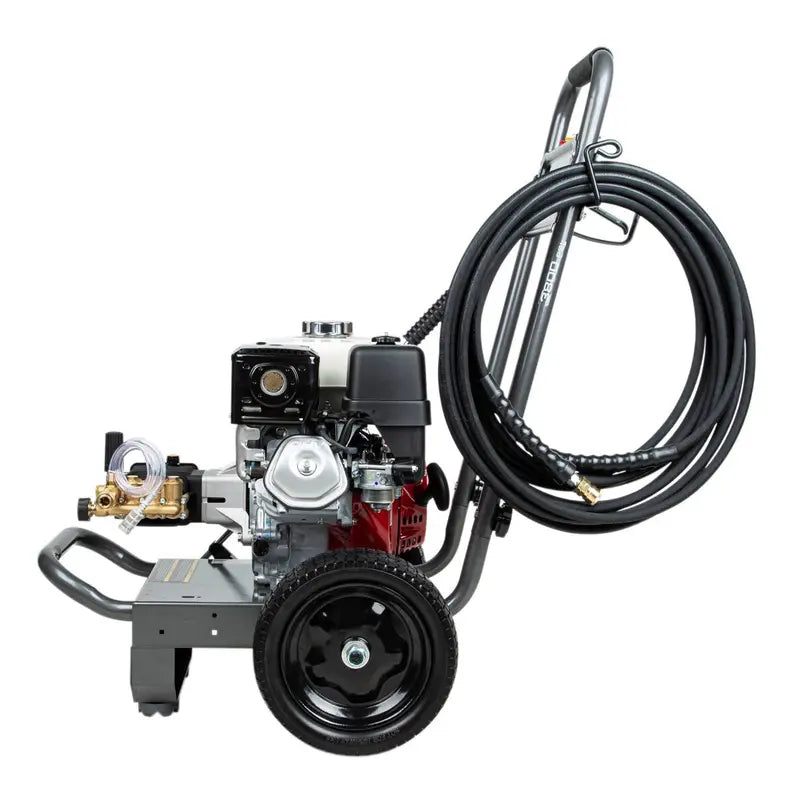 Nettoyeur haute pression à essence de 3 800 PSI - 3,5 GPM avec moteur Honda GX270 et pompe AR Triplex