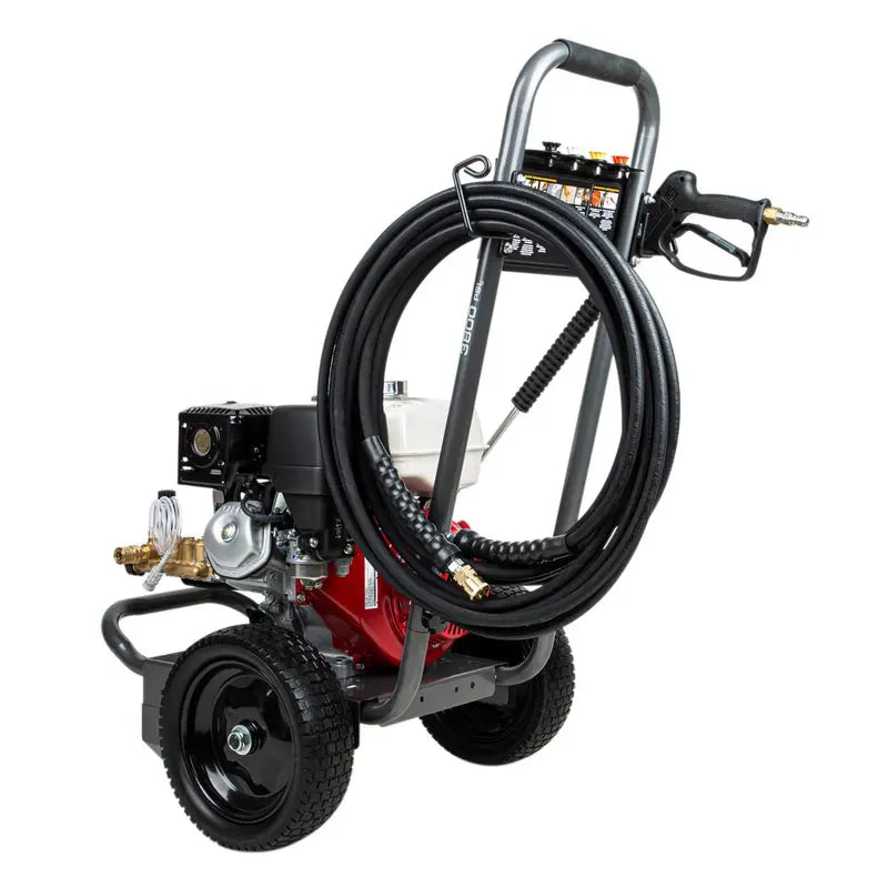 Nettoyeur haute pression à essence de 3 800 PSI - 3,5 GPM avec moteur Honda GX270 et pompe AR Triplex