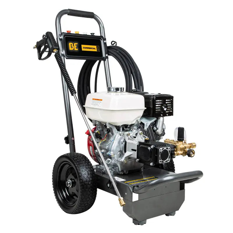 Nettoyeur haute pression à essence de 3 800 PSI - 3,5 GPM avec moteur Honda GX270 et pompe AR Triplex