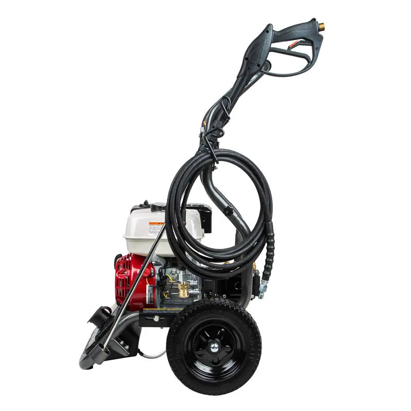 Nettoyeur haute pression à essence de 3 200 PSI - 2,8 GPM avec moteur Honda GX200 et pompe AR Triplex