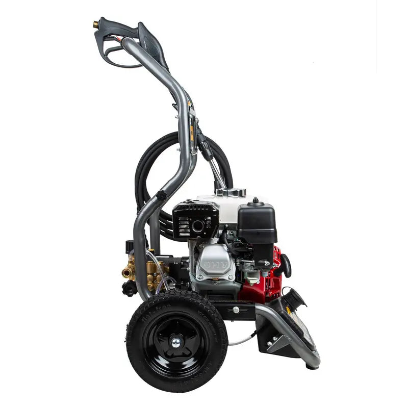 Nettoyeur haute pression à essence de 3 200 PSI - 2,8 GPM avec moteur Honda GX200 et pompe AR Triplex