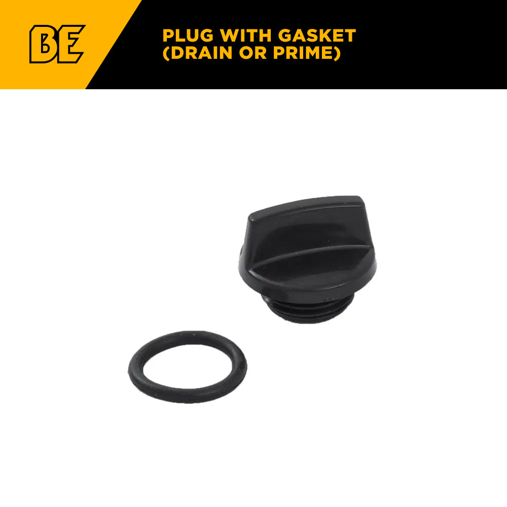 Plug with gasket (Drain or Prime)