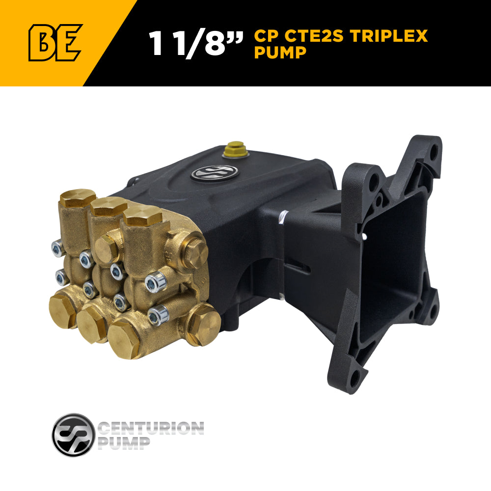 Centurion P4+ Direct Drive Triplex 3500 PSI 4.6 GPM Pressure Washer Bare Pump – 85.120.133B