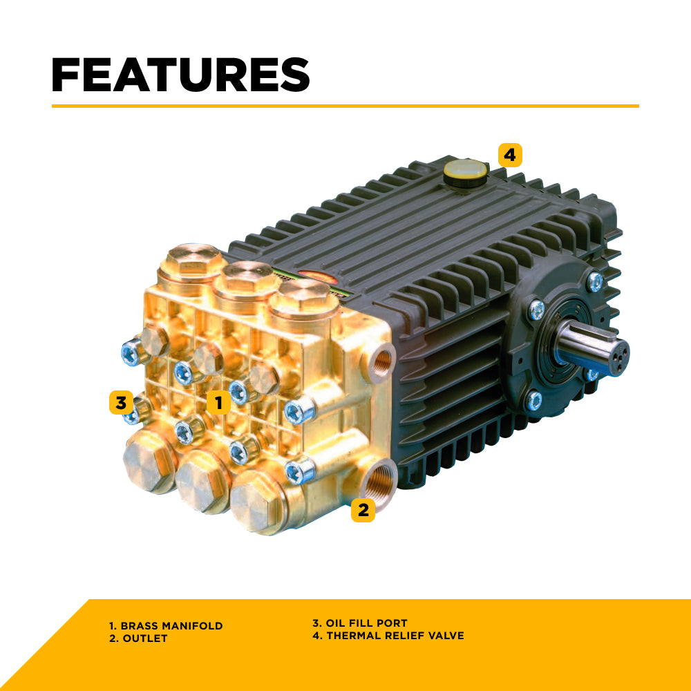 Pompe Triplex TSF2021 générale