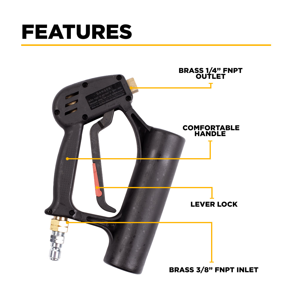 Pistolet pulvérisateur pour nettoyants de surface