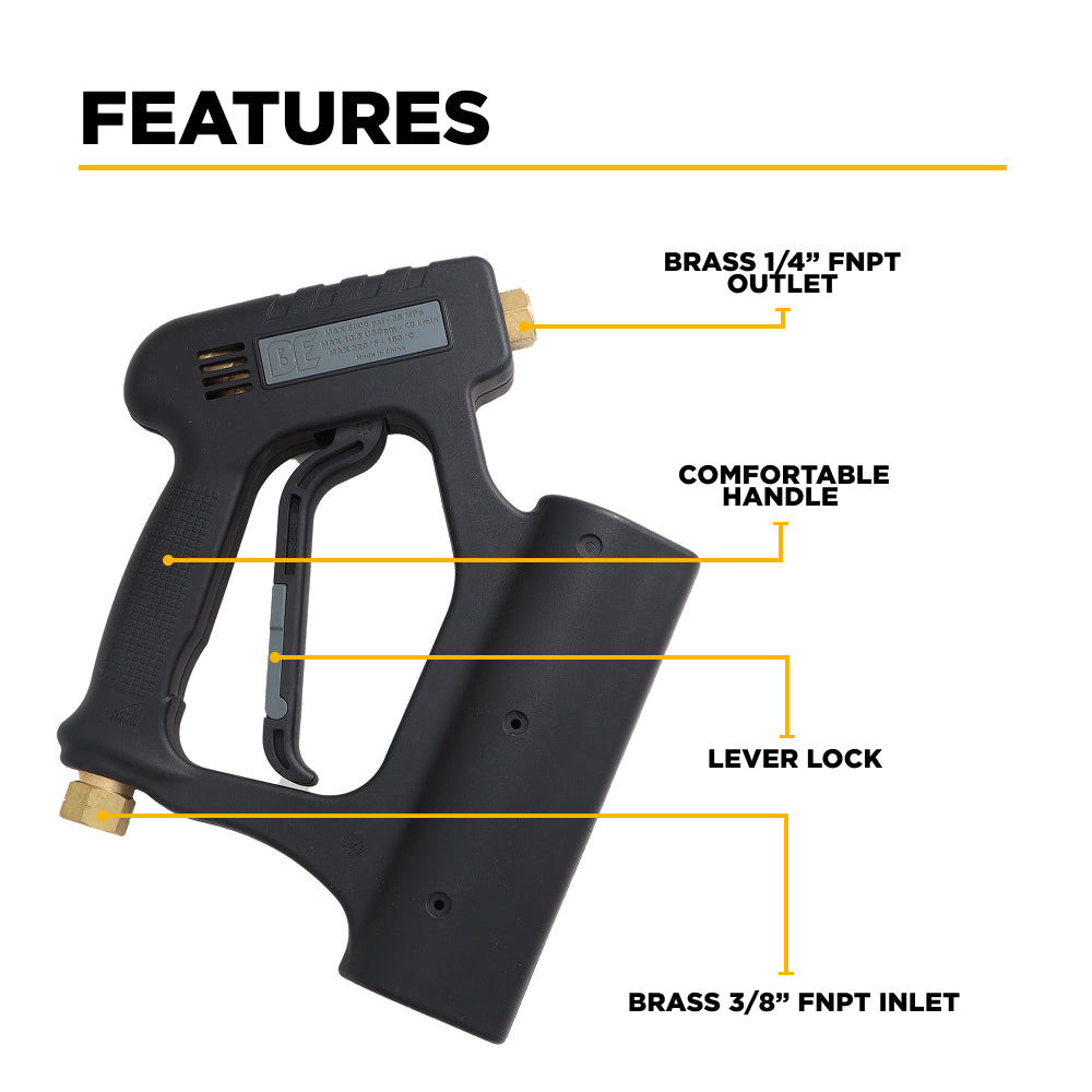 Ensemble de pistolet de remplacement pour baguette télescopique