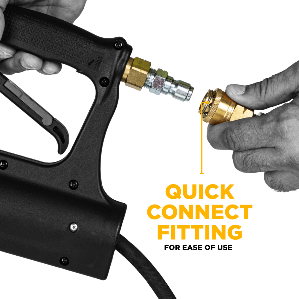 Ensemble de baguette flexible de 27,5 po avec pistolet pulvérisateur anti-fuite