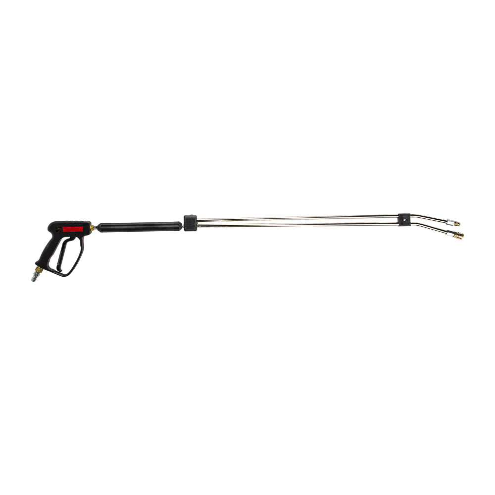 LANCE DOUBLE 47" AVEC PISTOLET À EAU CHAUDE