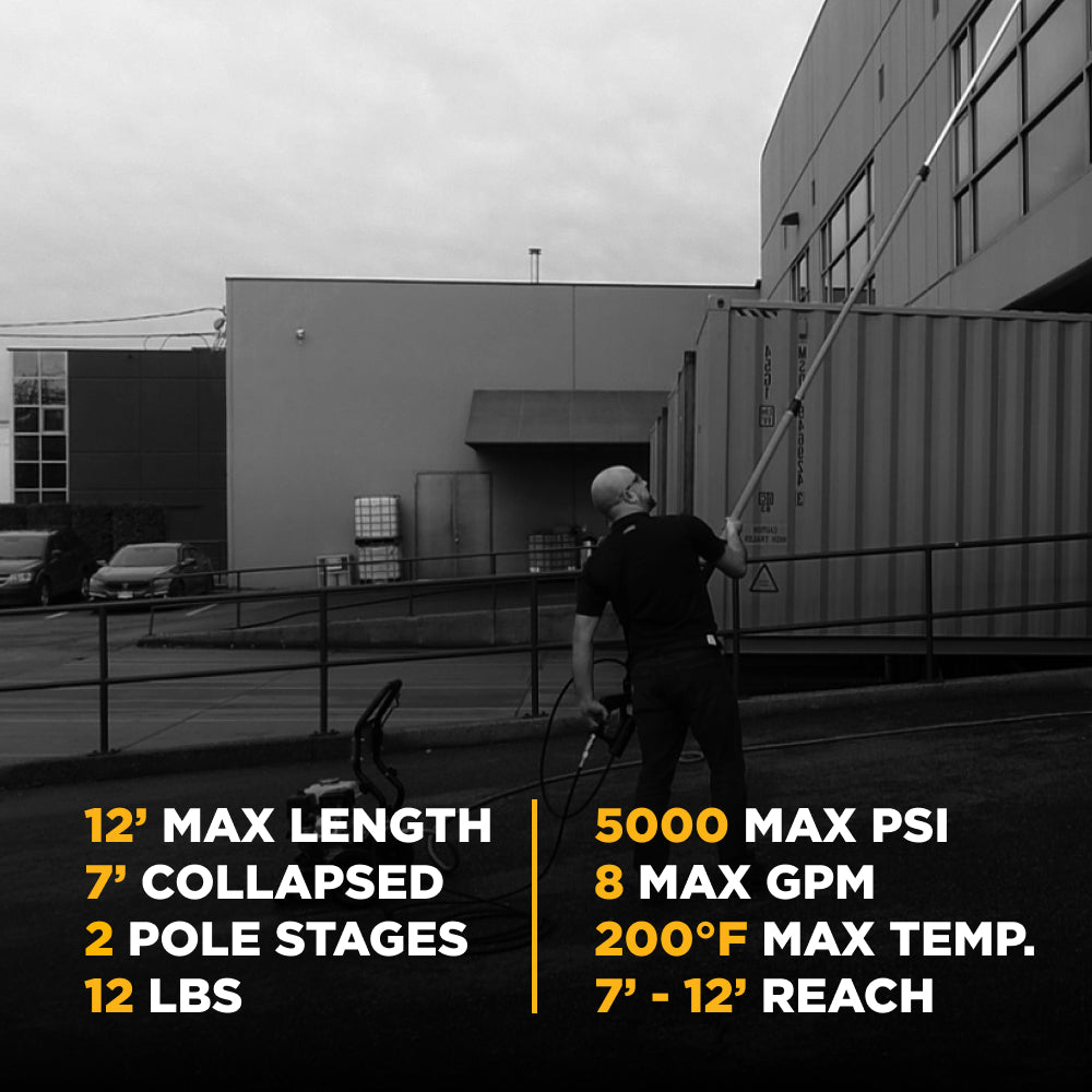 BAGUETTE TÉLESCOPIQUE DE 12'