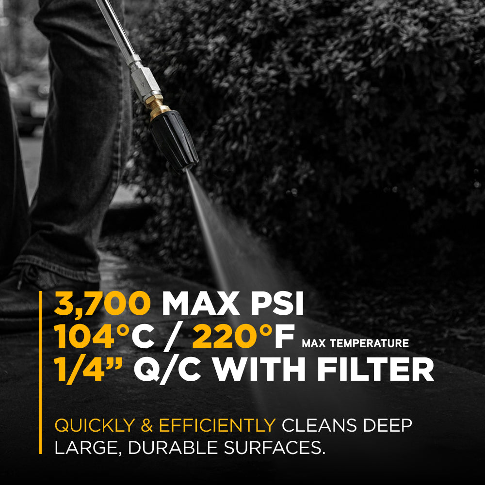 Rotary 1/4" Quick Connect Pressure Washer Nozzle - 3.0 Orifice