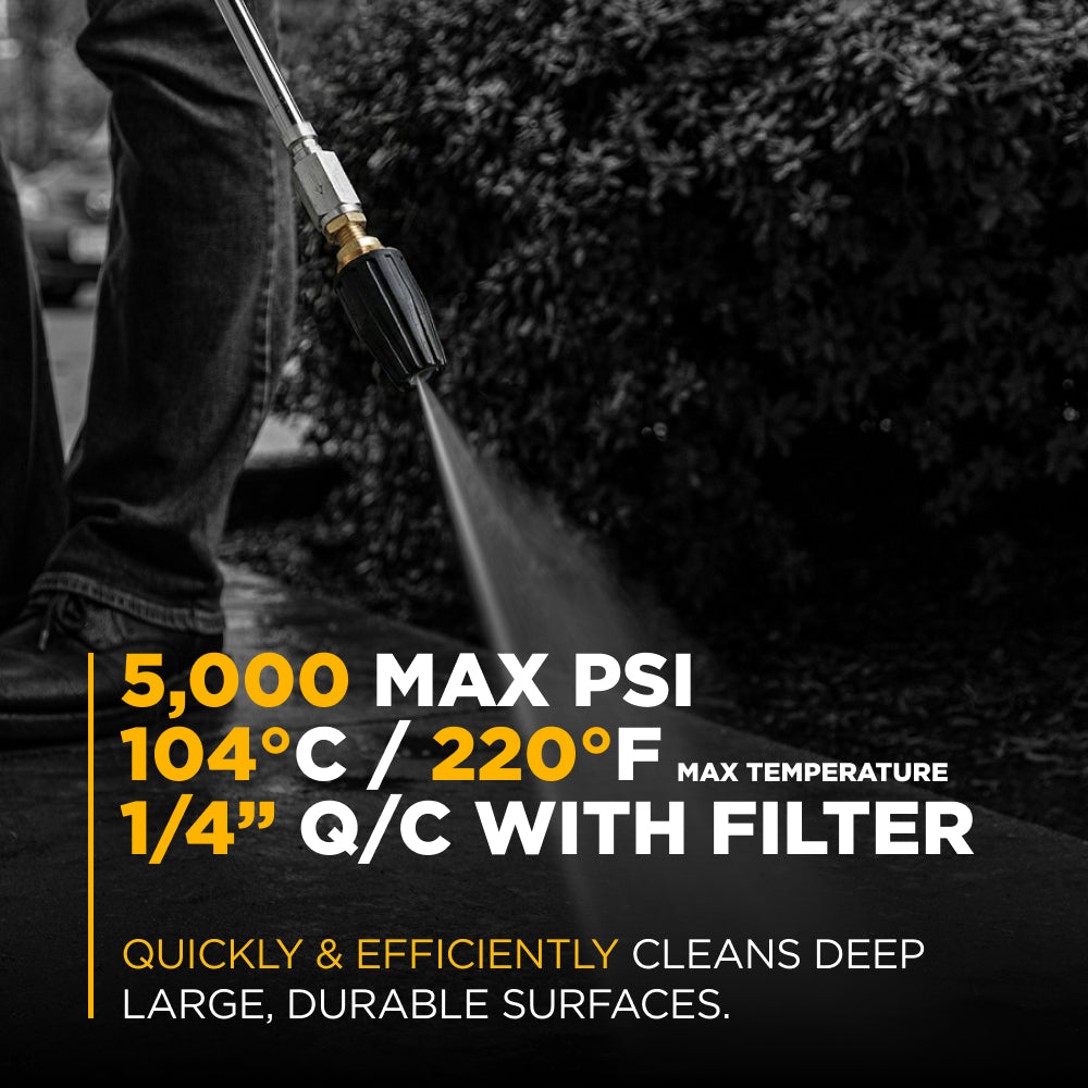 Rotary Pressure Washer Nozzle - 5.0 Orifice