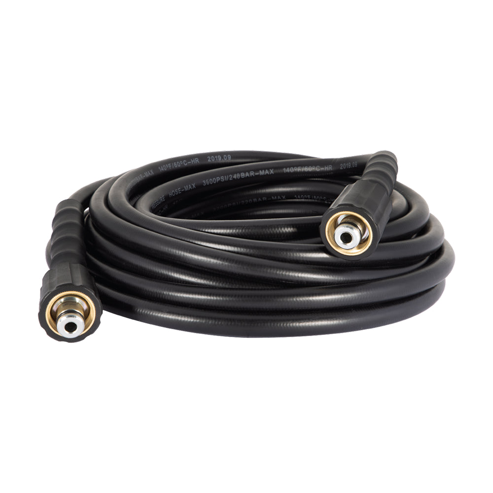 25' 1/4" Pressure Washer Hose for M22 Fitting