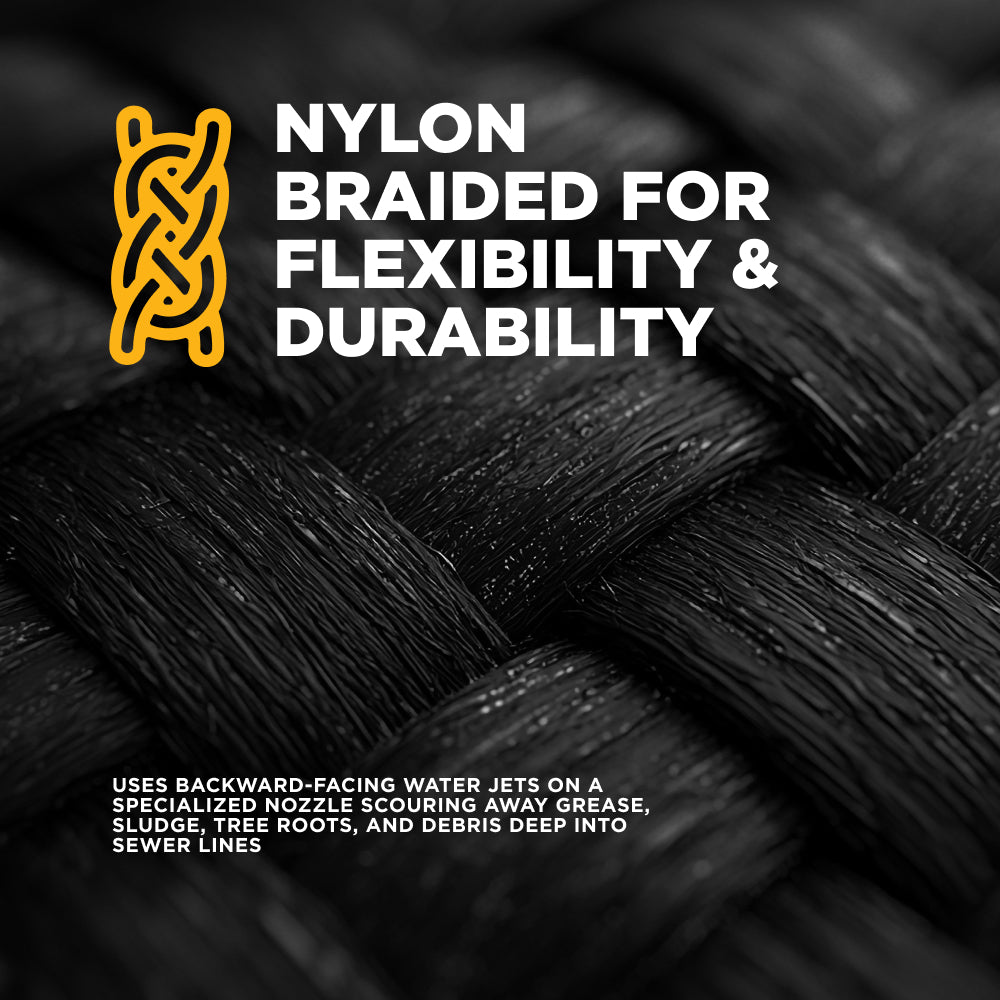 Tuyau de nettoyage des égouts