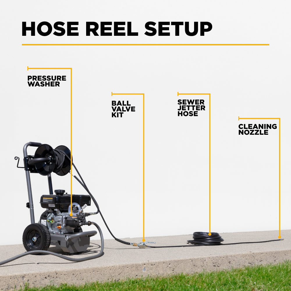 Tuyau de nettoyage des égouts