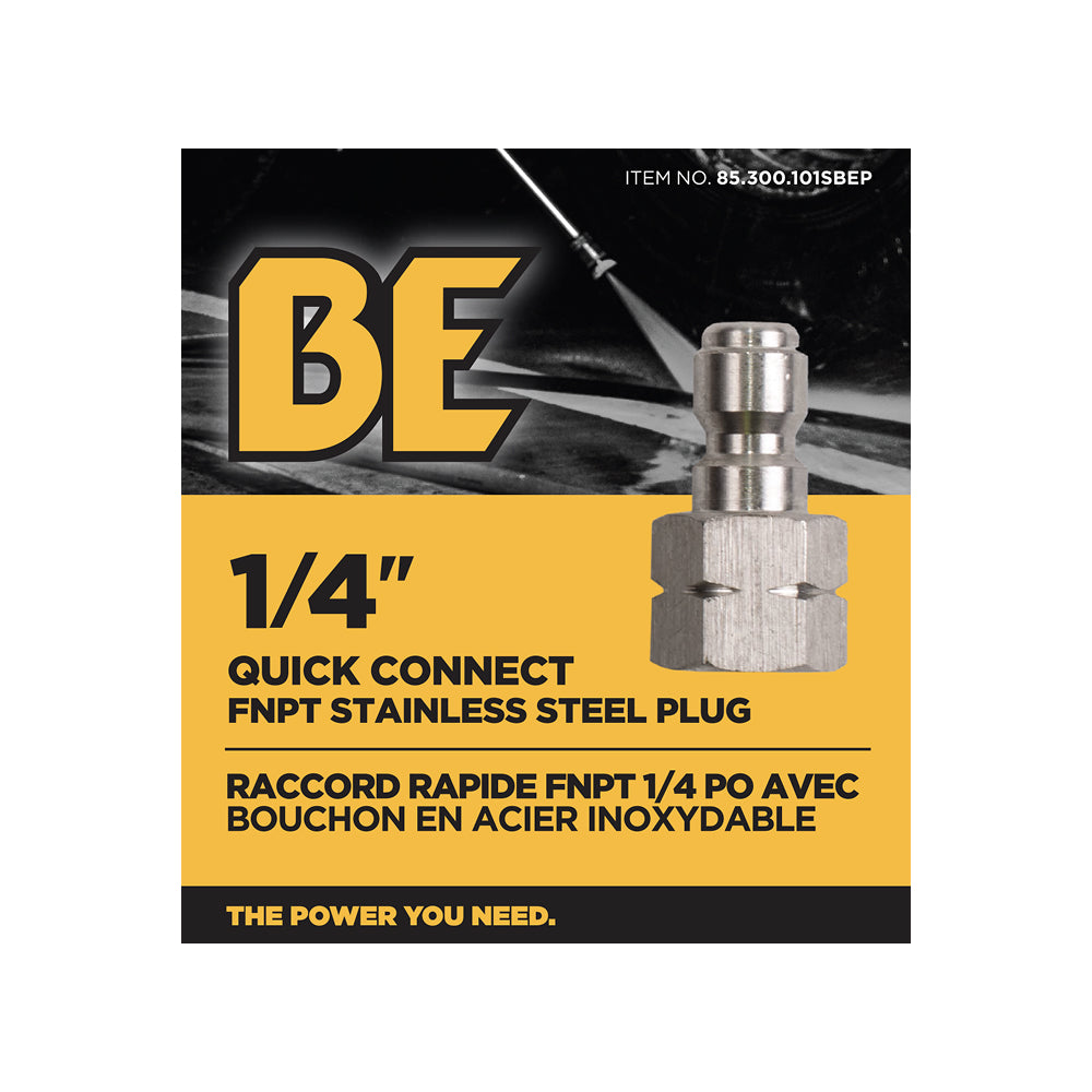 1/4" FNPT Fitting – Stainless Steel
