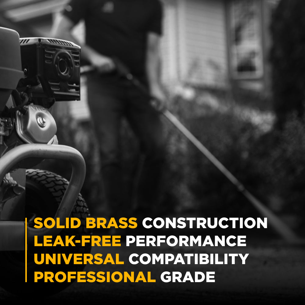 3/8" Quick Connect FNPT Fitting – Brass Coupler