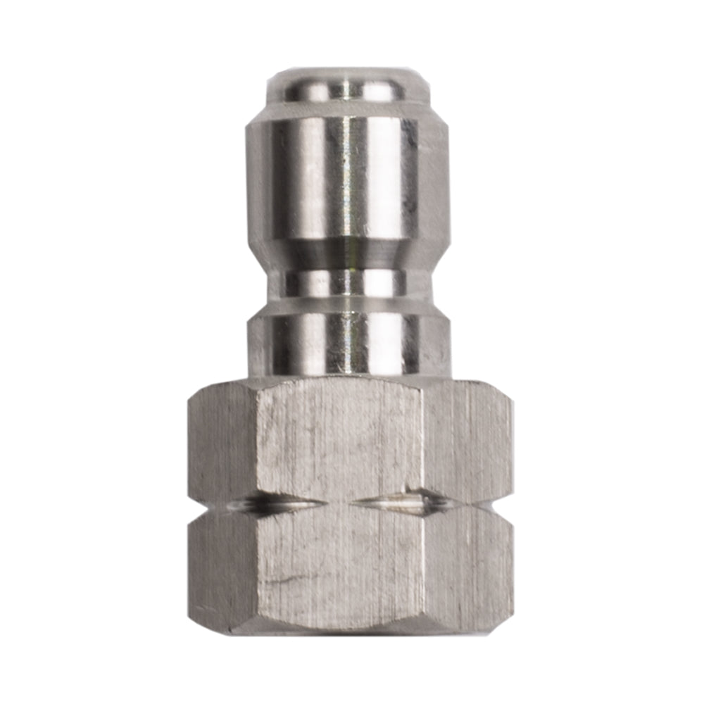 3/8" FNPT Fitting – Stainless Steel Coupler