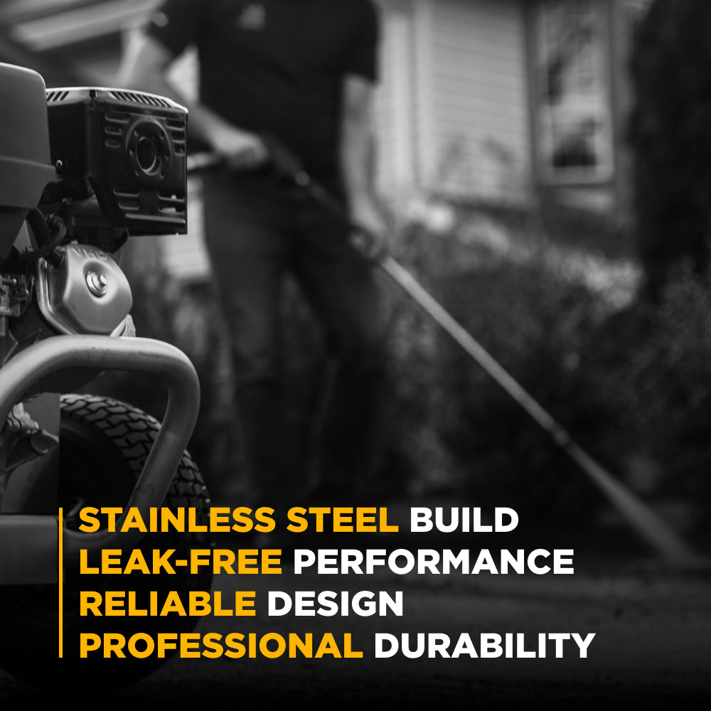 3/8" Quick Connect MNPT Stainless Steel Plug