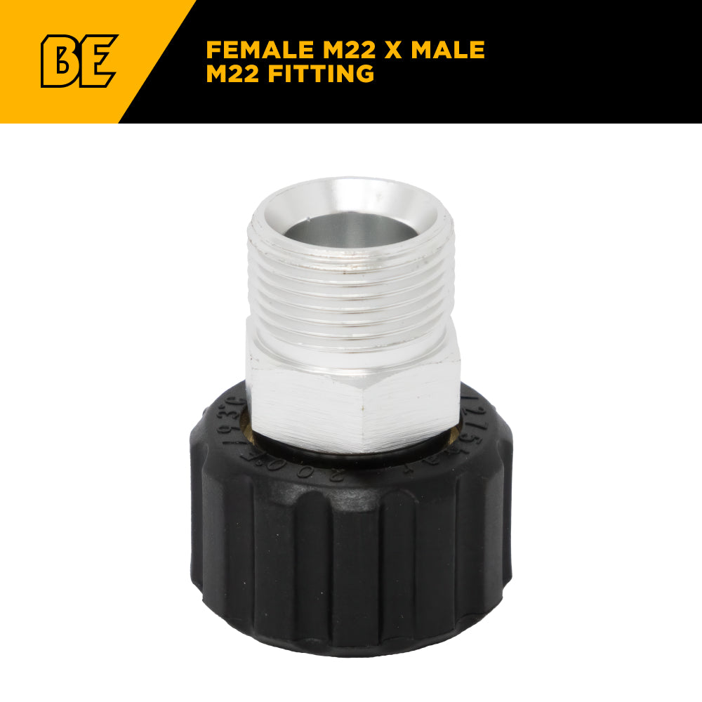 ADAPTER, M22F (15mm) x M22M (14mm)