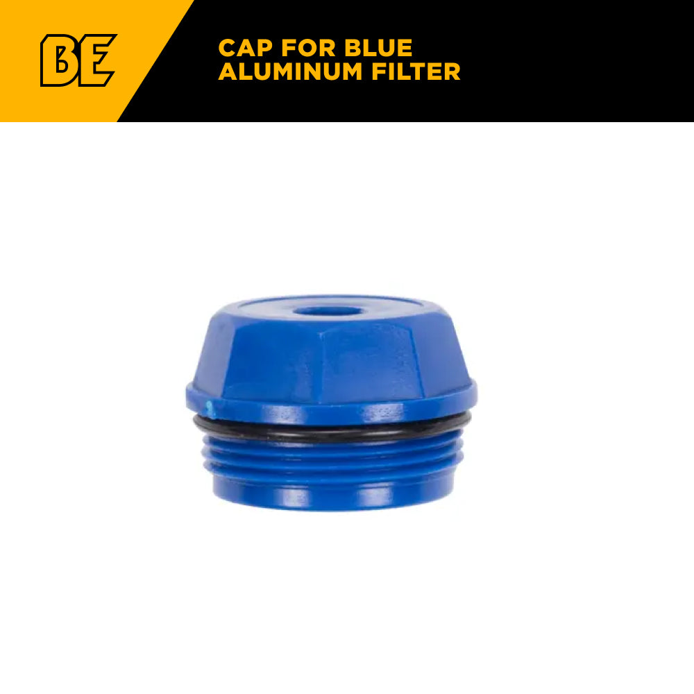 BOUCHON FILTRE PLASTIQUE BLEU