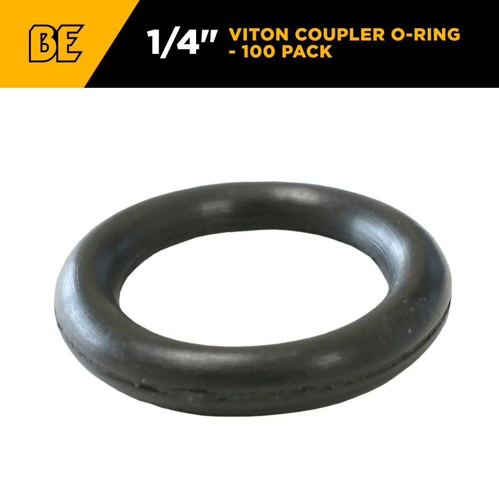 1/4" Viton Coupler O'Ring #110 - 100 Pack