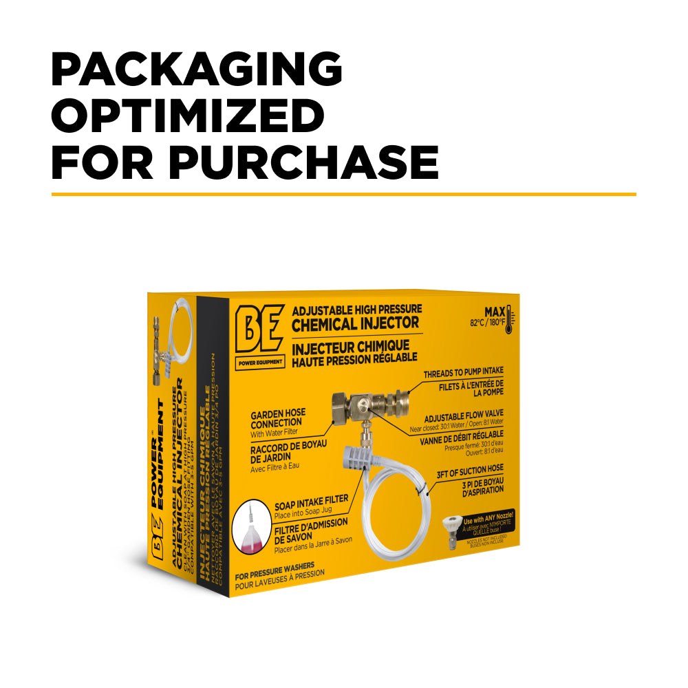 High Pressure Adjustable Chemical Injector