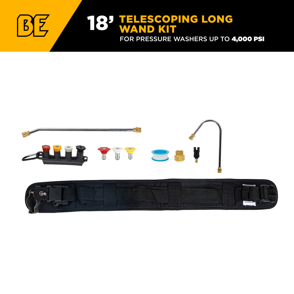 Telescoping Pressure Washer Wand Belt Kit