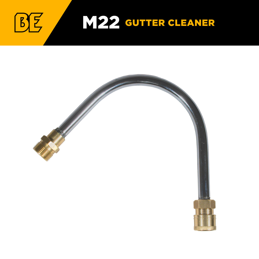 Nettoyeur de gouttières avec M22