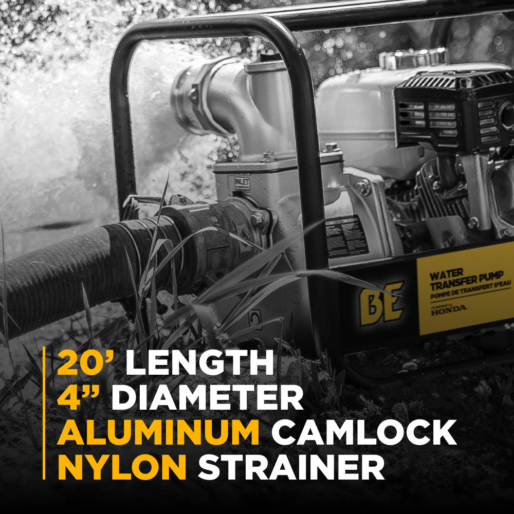 ENSEMBLE DE TUYAUX, ASPIRATION 20FT 4"