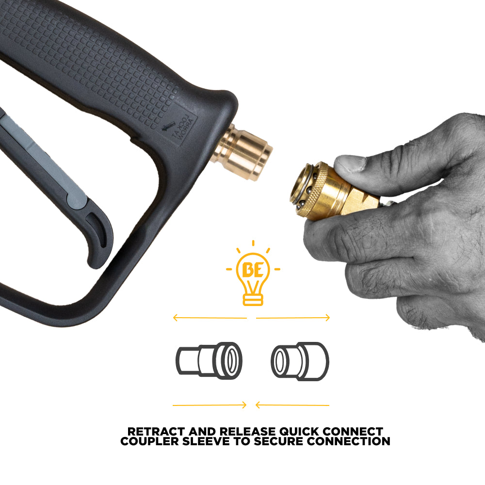 1/4" & 3/8" Female Quick Connect Coupler and Fitting Kit