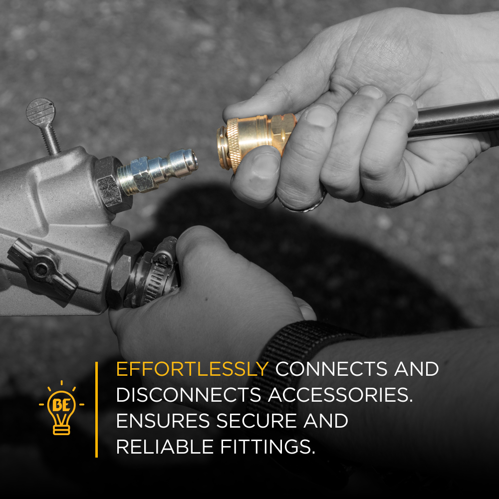 1/4" & 3/8" Female Quick Connect Coupler and Fitting Kit