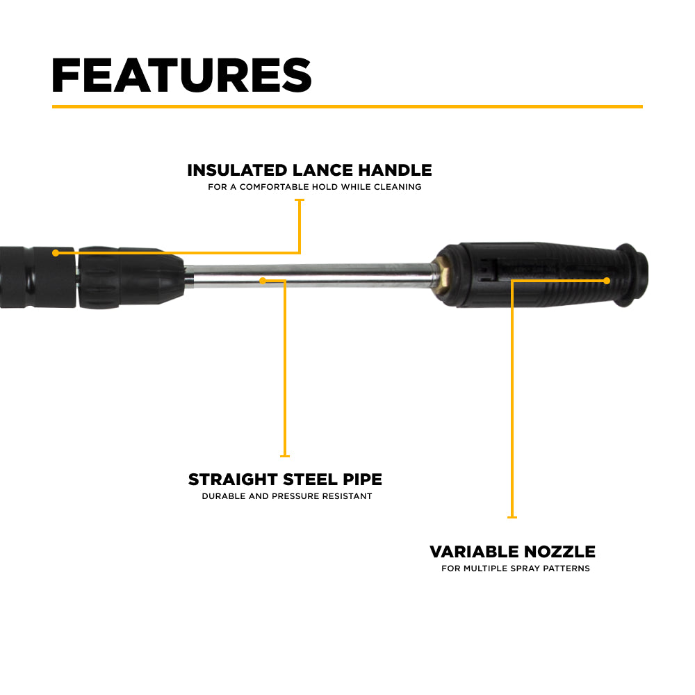 36" Pressure Washer Accessory Kit