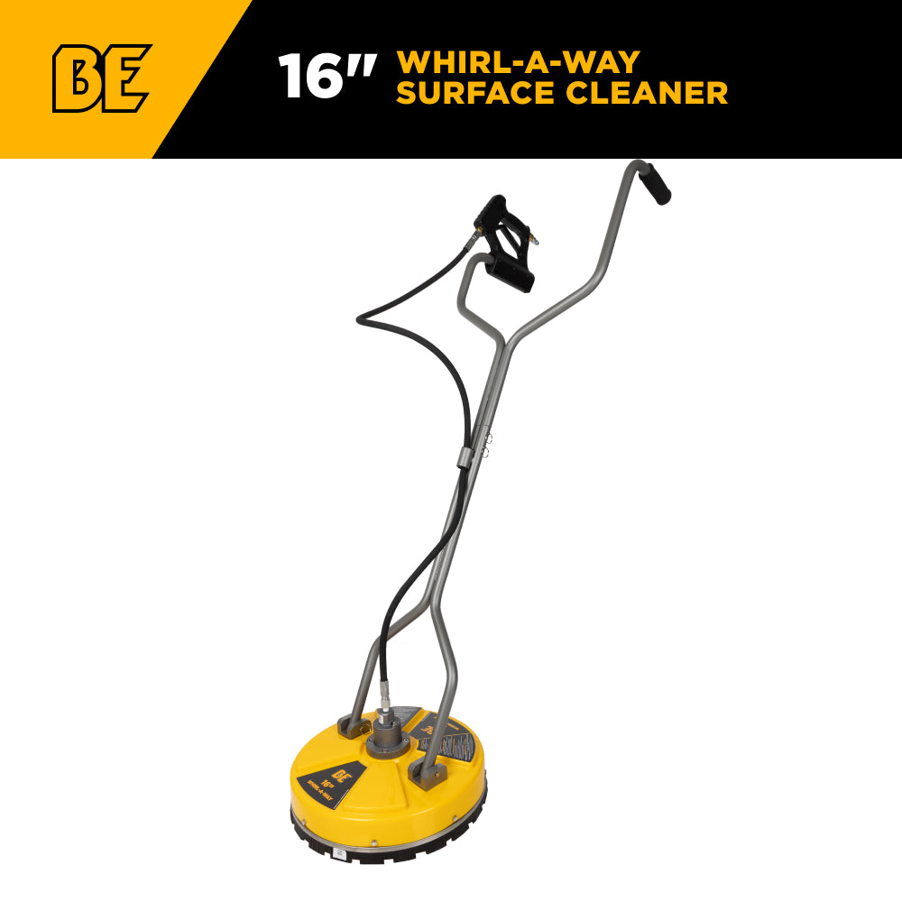 16" Whirl-A-Way Pressure Washer Surface Cleaner