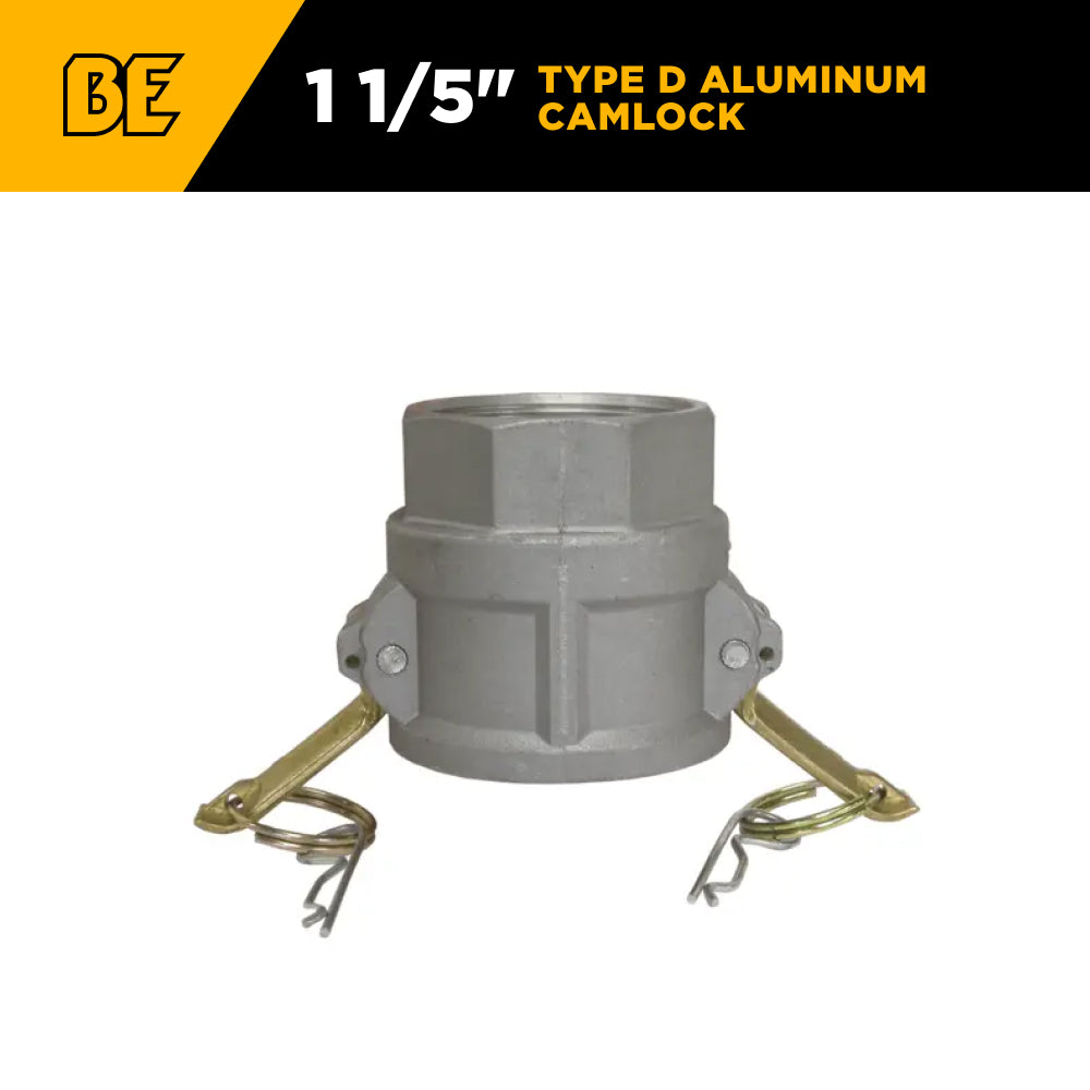 1-1/2" Type D Aluminum Camlock
