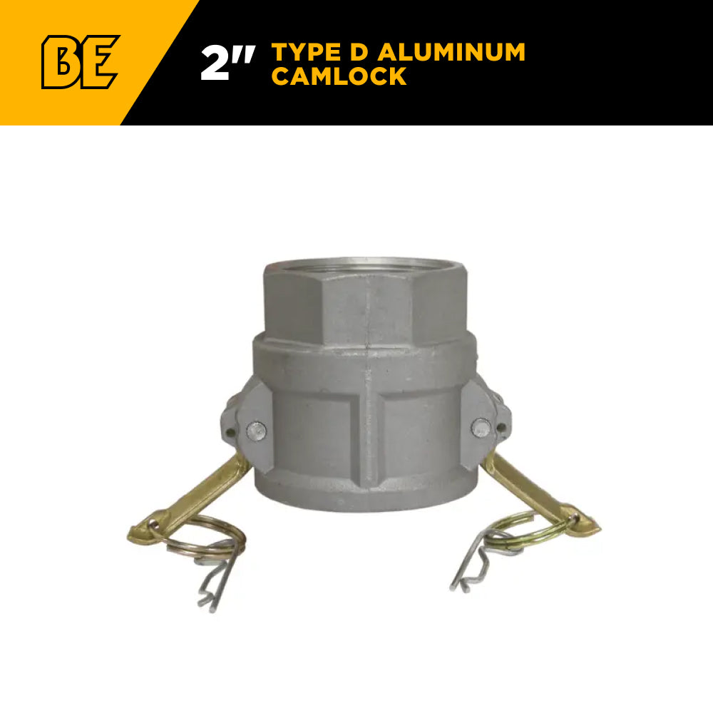 2" Type D Aluminum Camlock