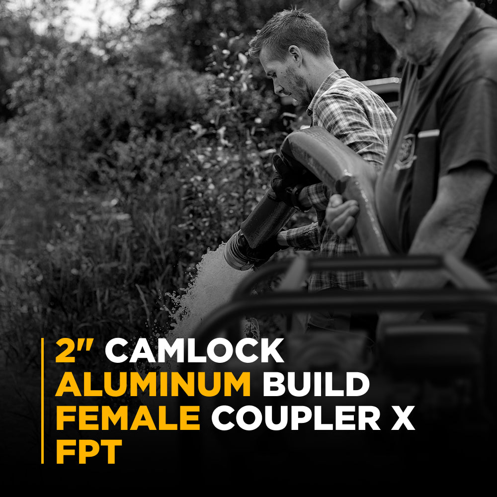 2" Type D Aluminum Camlock