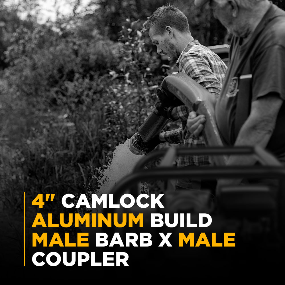 ADAPTATEUR, BARBILLE MÂLE 4"