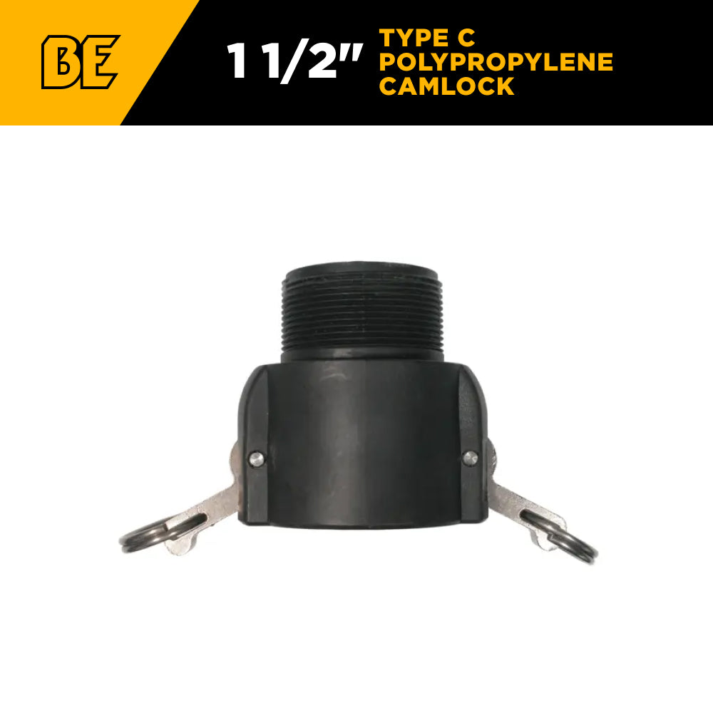1-1/2" Type B Polypropylene Camlock