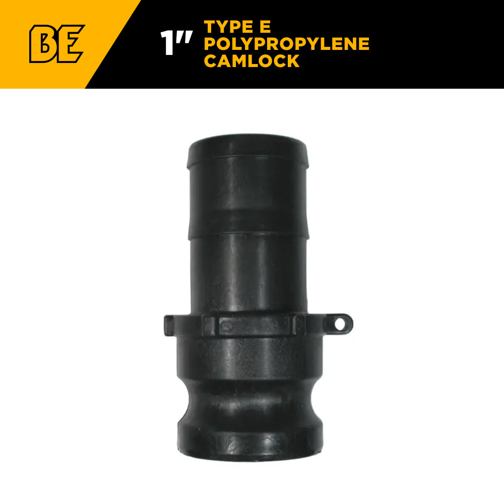 1" Type E Polypropylene Camlock