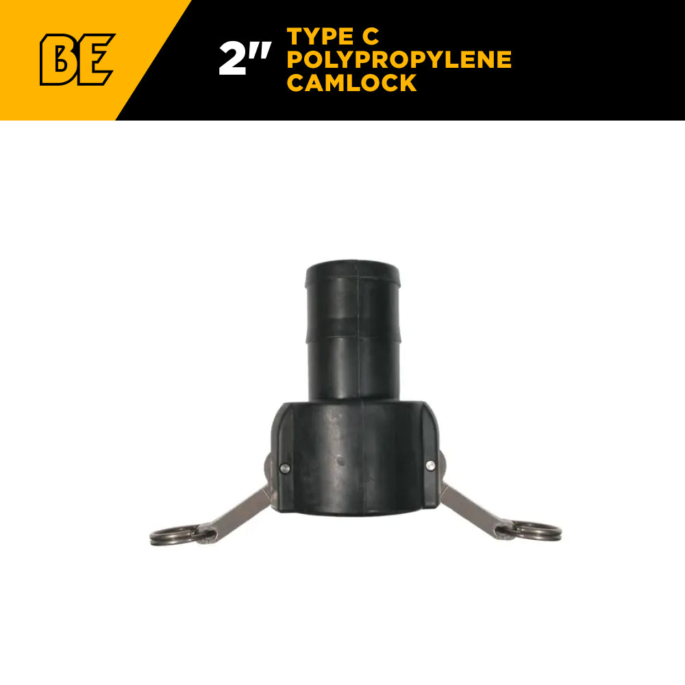 2" Type D Polypropylene Camlock