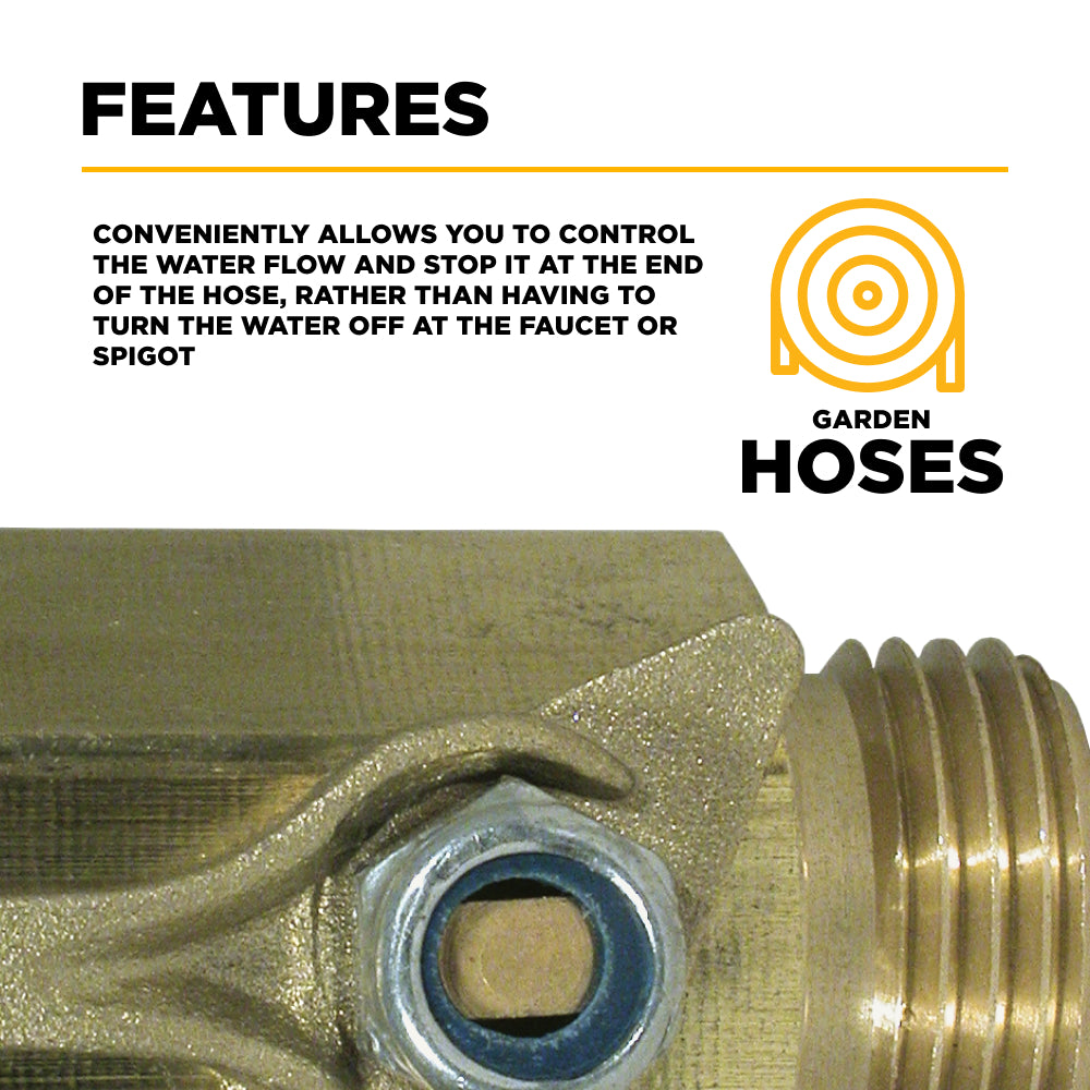 Garden Hose Shutoff Valve