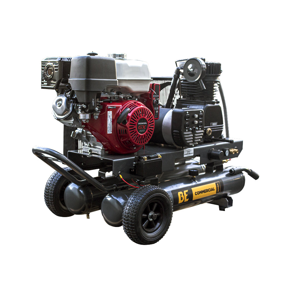 Compresseur/générateur d'air à gaz de 16 pi3/min à 175 psi avec moteur Honda GX390