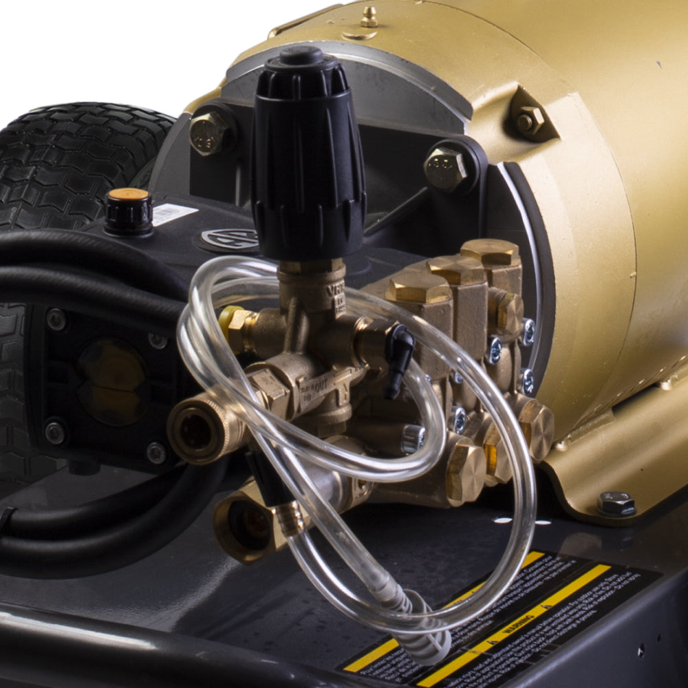 Nettoyeur haute pression électrique de 2 700 PSI - 3,5 GPM avec moteur Baldor et pompe AR Triplex